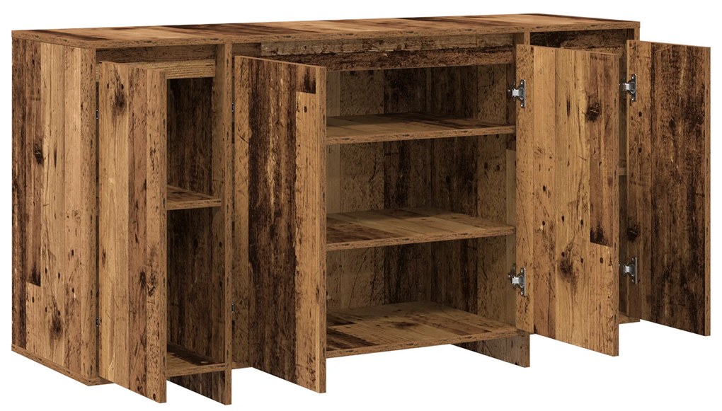 vidaXL Πλαϊνό γραφείο Παλαιό ξύλο 135 x 41 x 69 cm Επεξεργασμένο ξύλο