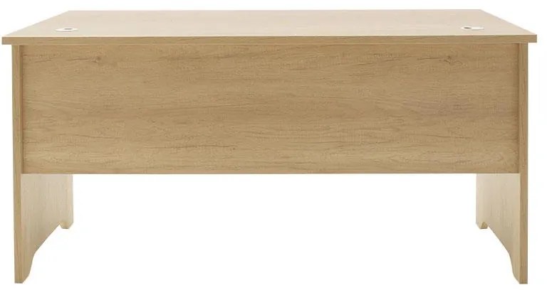Γραφείο εργασίας επαγγελματικό Amazon χρώμα sonoma 150x75x75εκ 150x75x75 εκ.
