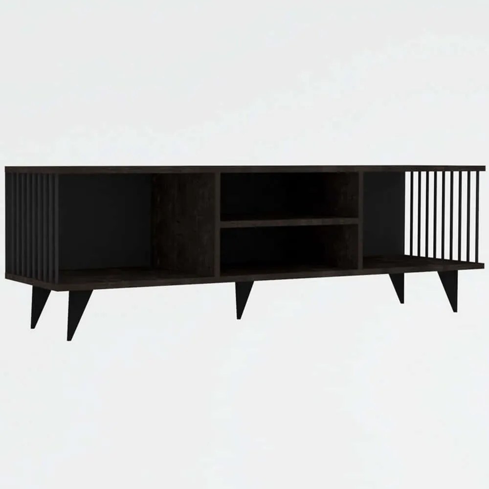 Έπιπλο Τηλεόρασης Josef 495SSE1625 160x40x48,6cm Anthracite