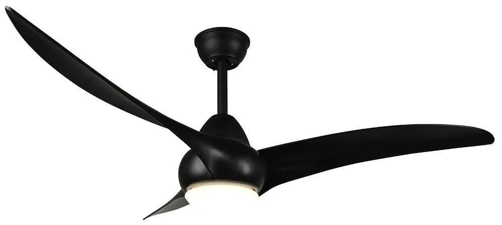 Ανεμιστήρας Alesund R67142132 Με Φως Led 2700/4000/6000K Και Τηλεχειριστήριο Φ115x47cm Black RL Ligh Διάμετρος 115cm