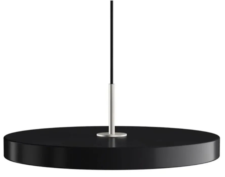 Φωτιστικό Οροφής Asteria Plus Medium Steel 2565C4172 Φ43x14cm Led 1600lm 28W 2400-3000k Black Umage