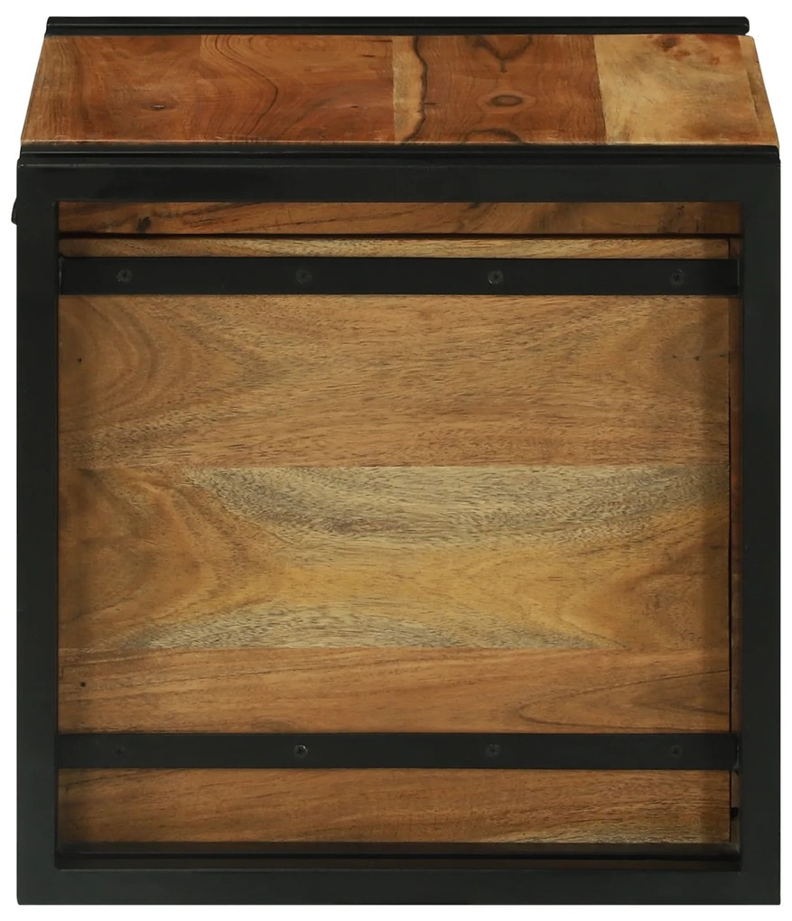 vidaXL Αποθηκευτικές Κάσες Καστανό 40 x 40 x 40 cm Μασίφ ξύλο ακακίας