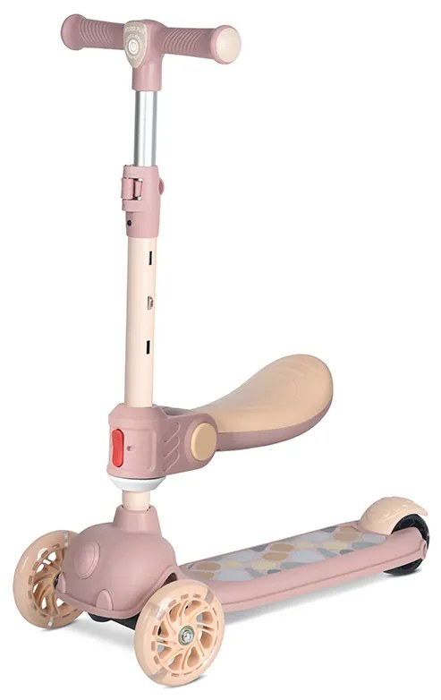 Πατίνι Scooter Jetster Plus Τρίτροχο Με Κάθισμα  Beige  10390240001 Lorelli