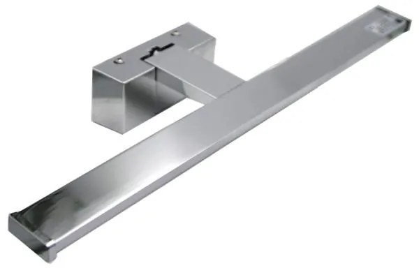 Adeleq Φωτιστικό LED Λουτρού Αλουμινίου 60cm 12W IP44 4000K Ασημί 3-60012166