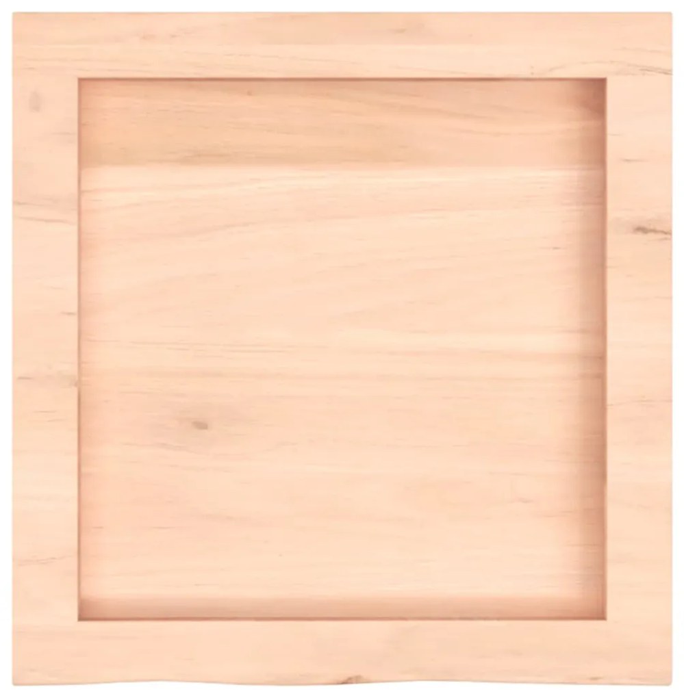 vidaXL Ράφι Τοίχου 40x40x(2-4) εκ. από Ακατέργαστο Μασίφ Ξύλο Δρυός