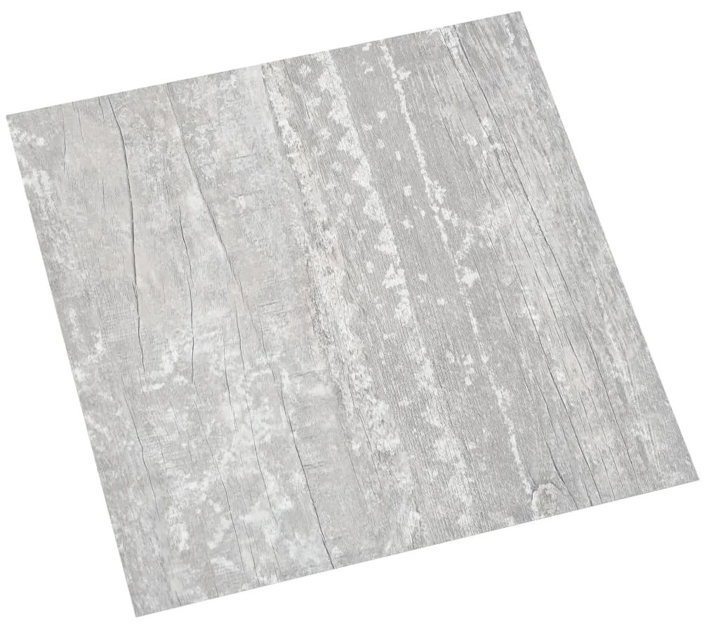 vidaXL Δάπεδο Αυτοκόλλητο Γκρι 20 τεμ. 1,86 μ² από PVC