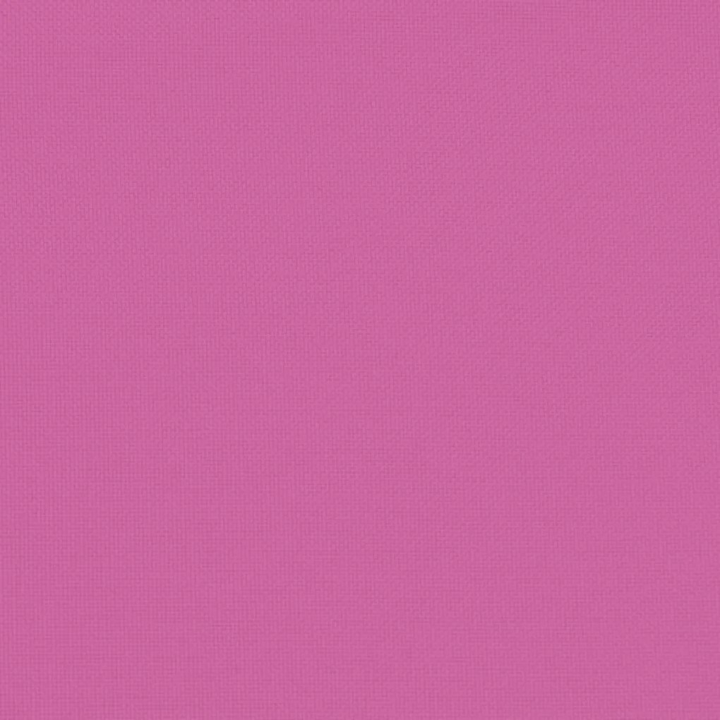 Μαξιλάρια Καρέκλας 6 τεμ. Ροζ 50x50x7 εκ. Oxford Ύφασμα - Ροζ