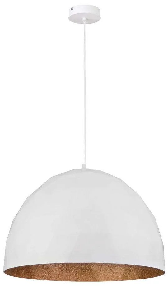 Φωτιστικό Οροφής Diament L 31370 Φ50cm 1xE27 60W White-Copper Sigma Lighting