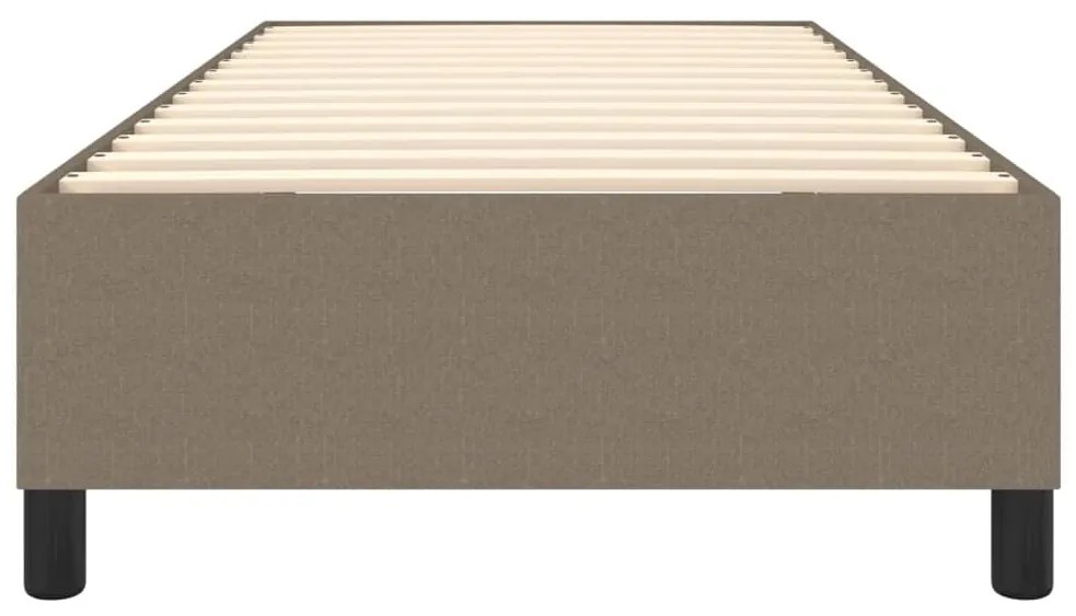 ΠΛΑΙΣΙΟ ΚΡΕΒΑΤΙΟΥ BOXSPRING TAUPE 90X190 ΕΚ. ΥΦΑΣΜΑΤΙΝΟ 3120826