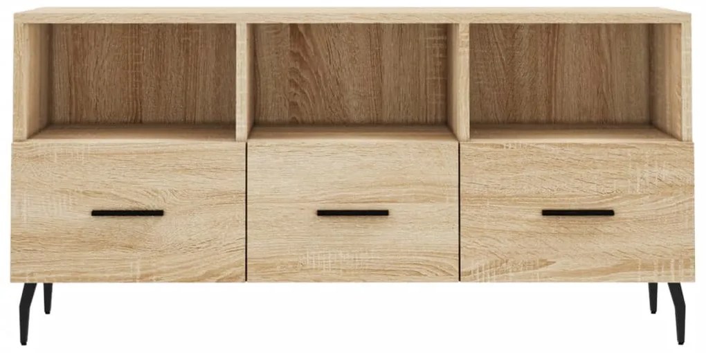 vidaXL Έπιπλο Τηλεόρασης Sonoma Δρυς 102 x 36 x 50 εκ. Επεξεργ. Ξύλο