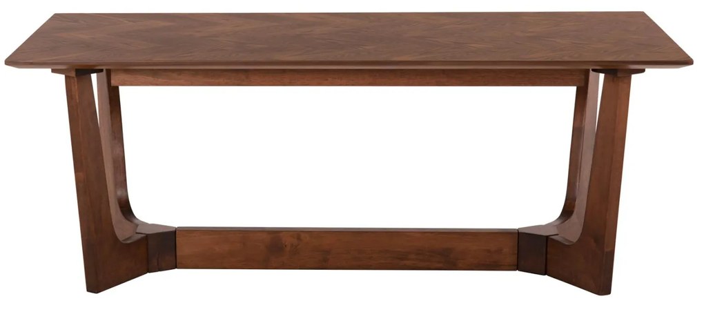 Τραπεζάκι σαλονιού RINER C9743 MDF με Καπλαμά ΦΡΑΞΙΝΟΥ σε Καρυδί 120x60x45Yεκ. 120x60x45 εκ.