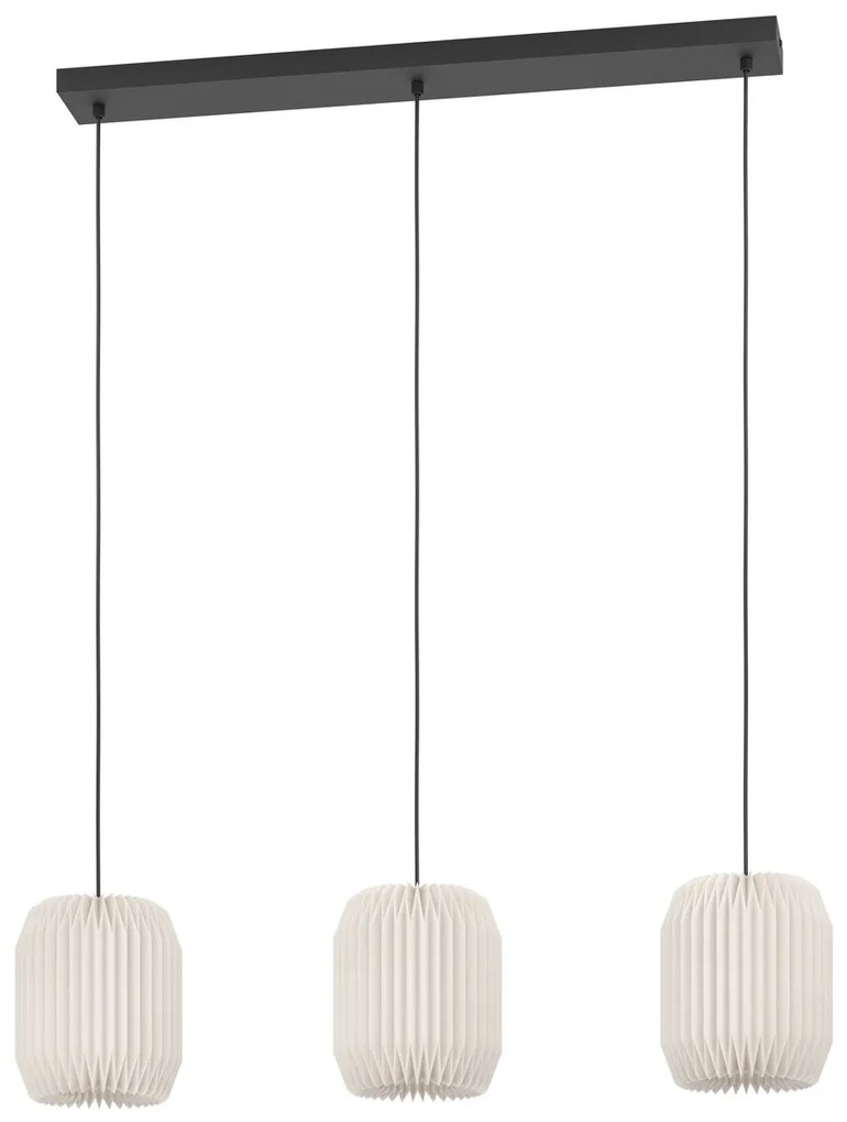 Φωτιστικό Κρεμαστό Eglo 44102 BELGRAVE Μαύρο Ματ (Black Mat)