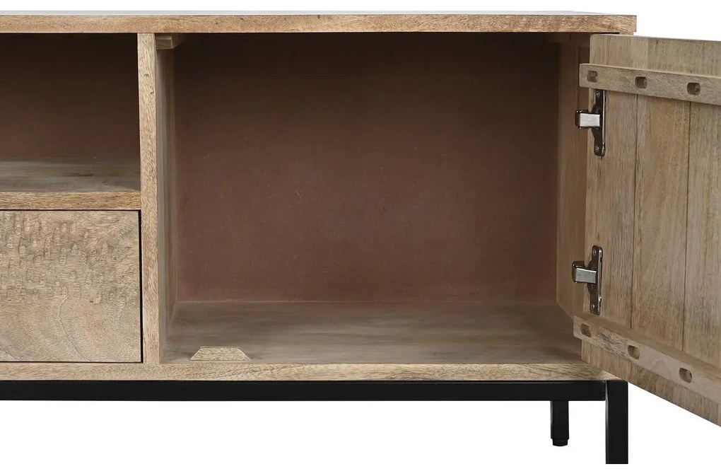 Τηλεόραση DKD Home Decor Μέταλλο Ξύλο από Μάνγκο (140 x 40 x 50 cm)