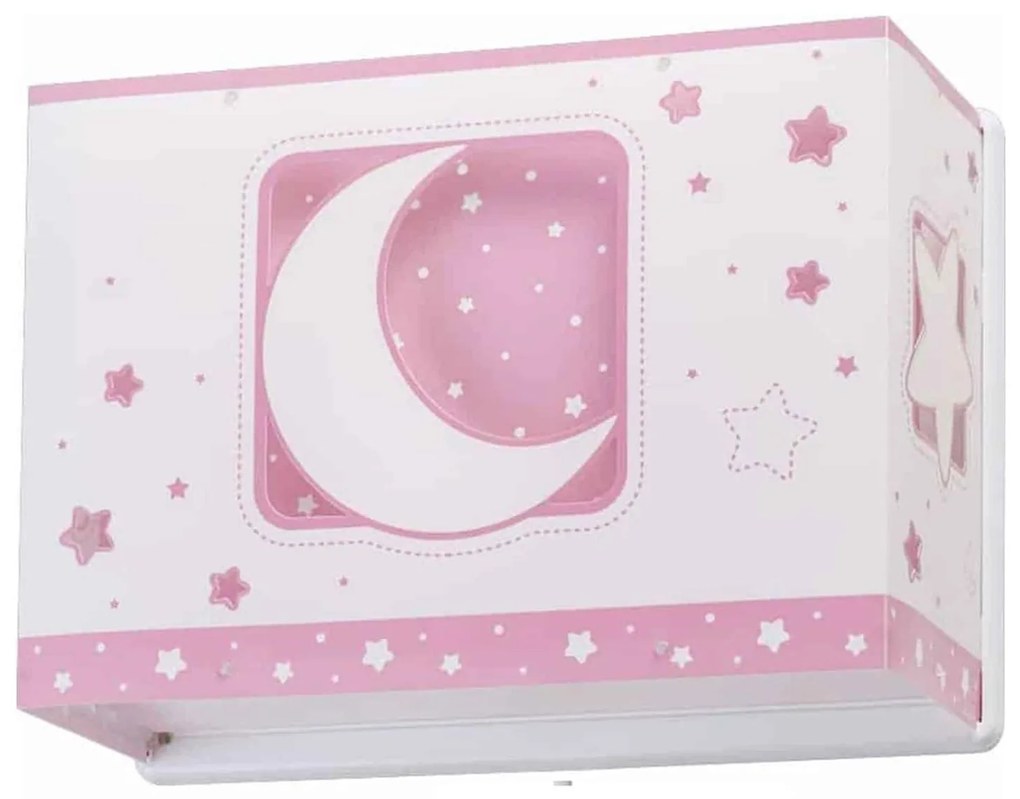 Φωτιστικό Τοίχου - Απλίκα Moon 63238 S Pink Ango Polypropylene