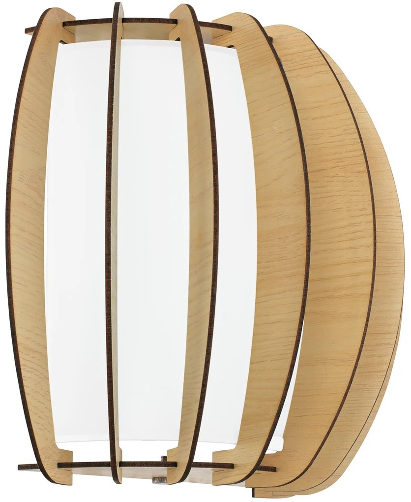 Φωτιστικό Τοίχου Stellato 1 95602 Honey Eglo Metal,Wood