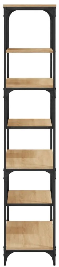 vidaXL Βιβλιοθήκη Sonoma Δρυς 81x36x176 εκ. από Επεξεργασμένο Ξύλο