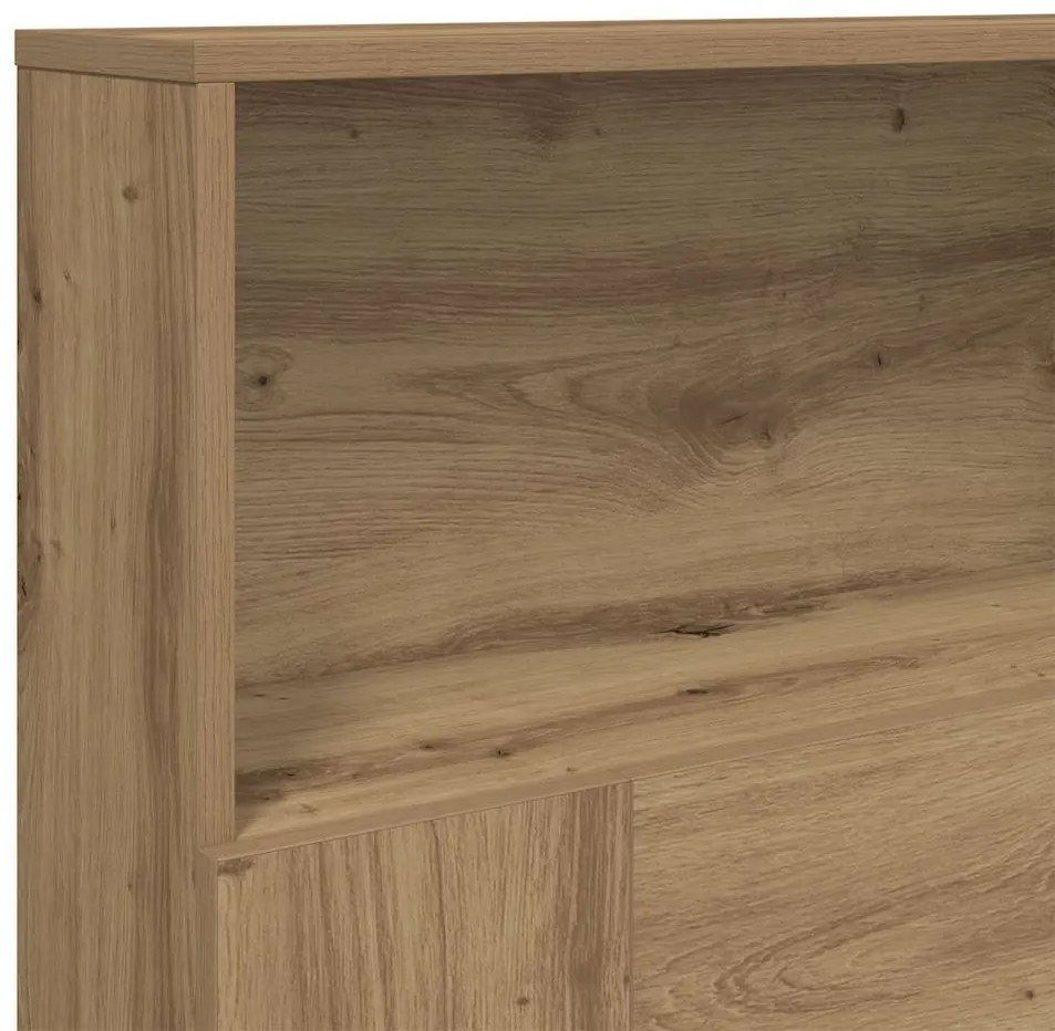 vidaXL Κεφαλάρι Με Αποθηκευτικό Χώρο 200x19x103,5 εκ. Επεξ. Ξύλο