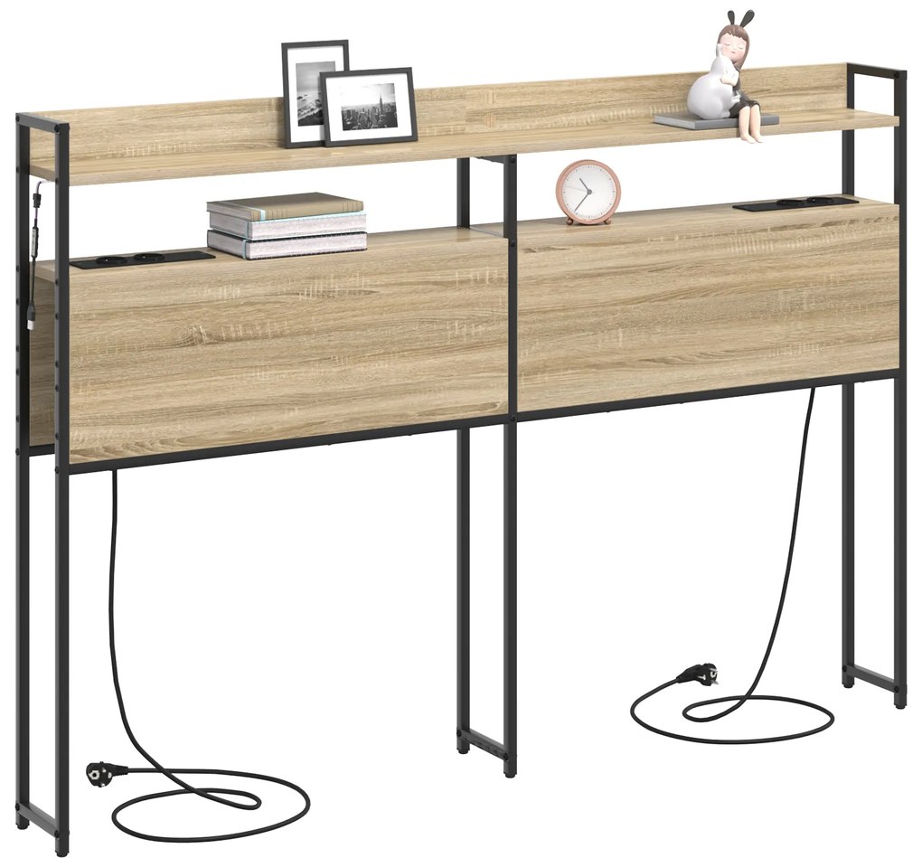 vidaXL Κεφαλάρι Αποθήκης Sonoma Oak 120 cm Επεξεργασμένο ξύλο