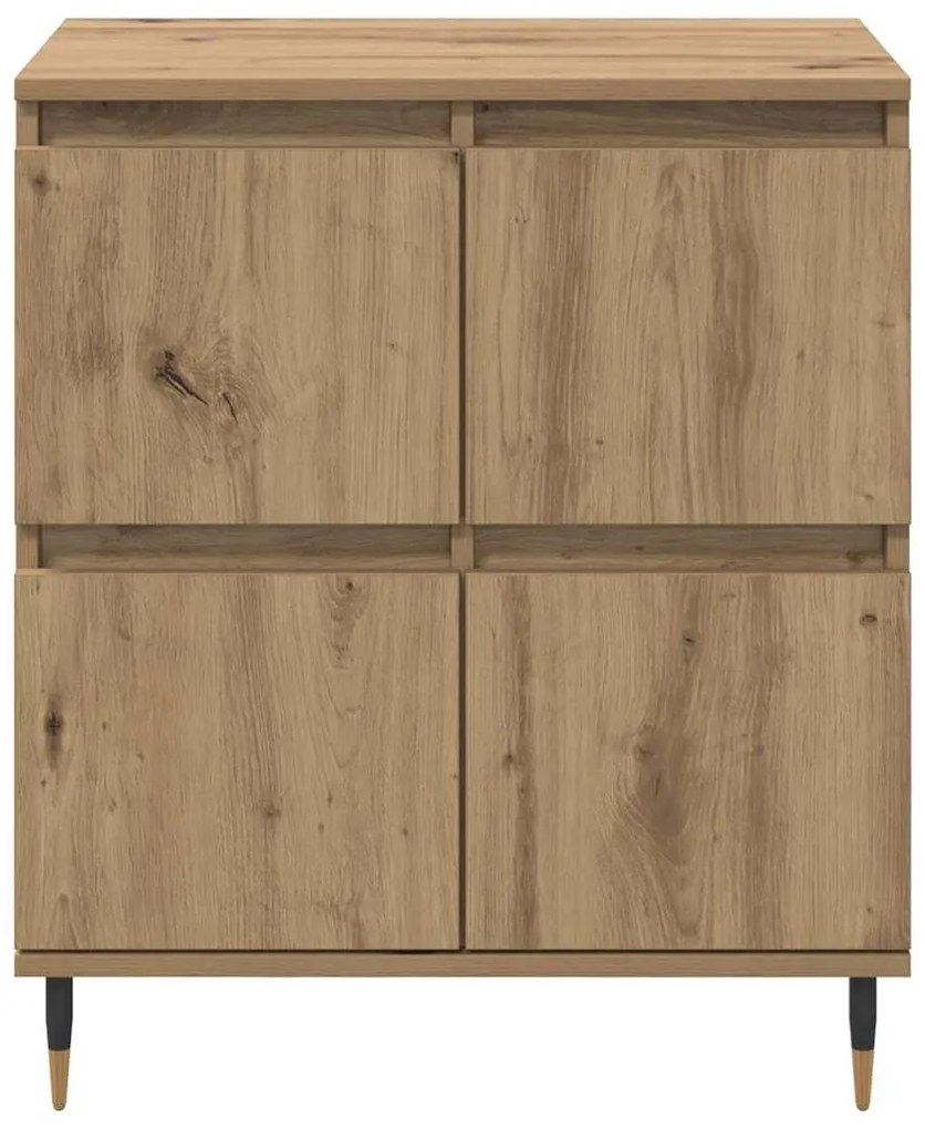vidaXL Πλαϊνό γραφείο Καφέ 60 x 35 x 70 cm Επεξεργασμένο ξύλο