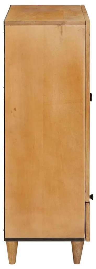 vidaXL Highboard Ανοιχτό καφέ 60 x 33 x 100 εκ. Μασίφ ξύλο μάνγκο