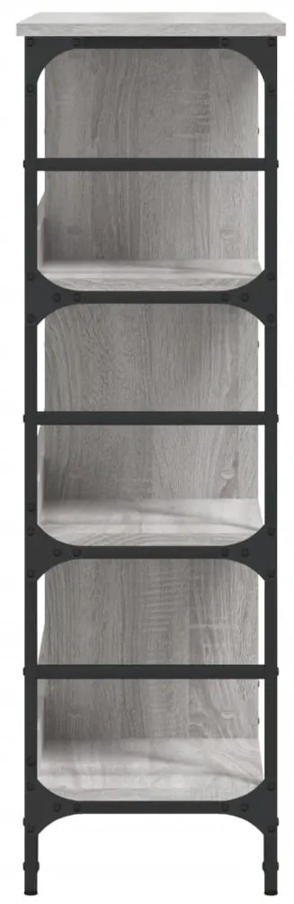 vidaXL Ραφιέρα Γκρι Sonoma 102 x 32 x 103,5 εκ. από Επεξεργασμένο Ξύλο