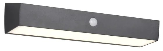 Φωτιστικό Επίτοιχο Reality Lighting -RL SILVES R23306102 Μαύρο Ματ (Black Mat) 4000K