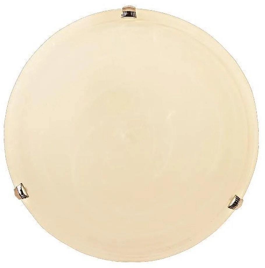 Πλαφονιέρα Τοίχου "ERIS" 2xE27 Μελί/Μπρονζέ EUROLAMP 145-22415