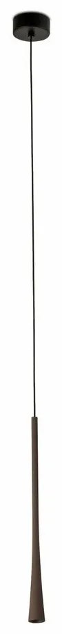 Φωτιστικό Οροφής Κρεμαστό Diana 400 22006 LED 6W 2700K 3,2x40cm Dark Brown Faro Barcelona