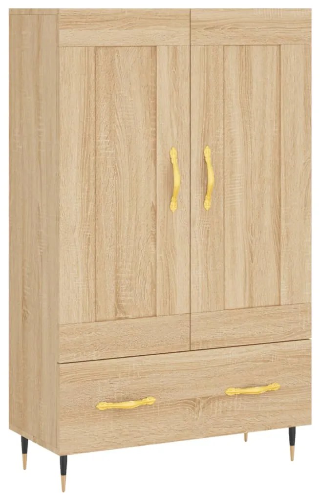 vidaXL Ντουλάπα Sonoma Δρυς 69,5 x 31 x 115 εκ. από Επεξεργασμένο Ξύλο