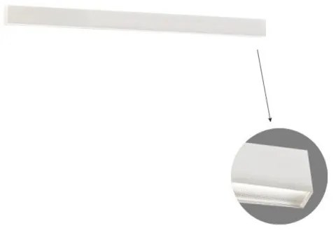 Γραμμικό Τοίχου L1140 3000K Λευκό Microprismatic Ciba 3916-02114-3-W-M-N Viokef 3916-02114-3-W-M-N Λευκό
