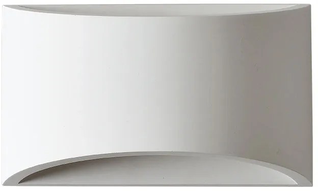 Απλίκα Τοίχου Aca Meio G85331W Gypsum