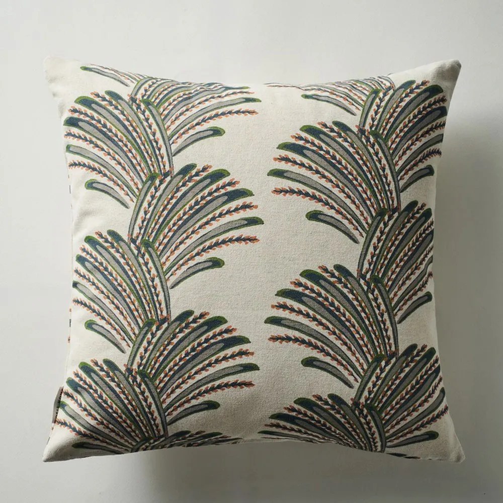 Μαξιλαροθήκη Διακοσμητική Kessie 543 18 Petrol Gofis Home 43X43 Cotton-Polyester