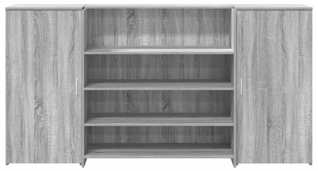 vidaXL Γραφείο υποδοχής 200x50x103,5 εκ. Επεξεργασμένο Ξύλο