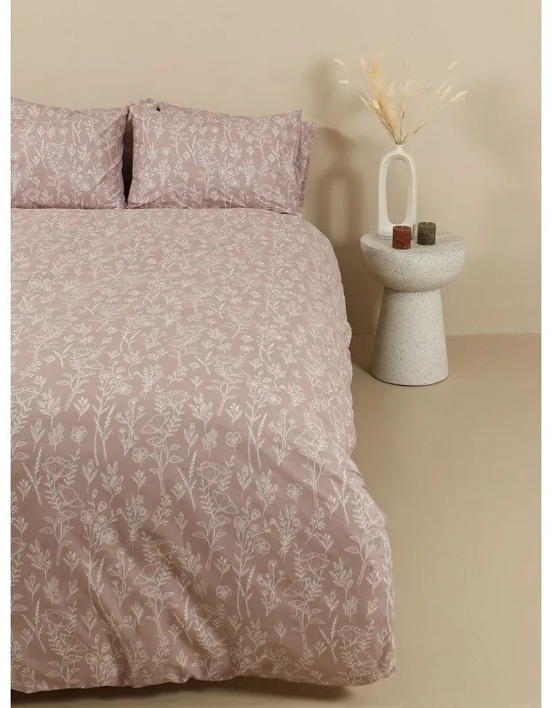 Σετ Σεντόνια Cotton Feelings 2050 Powder King Size (260x270)