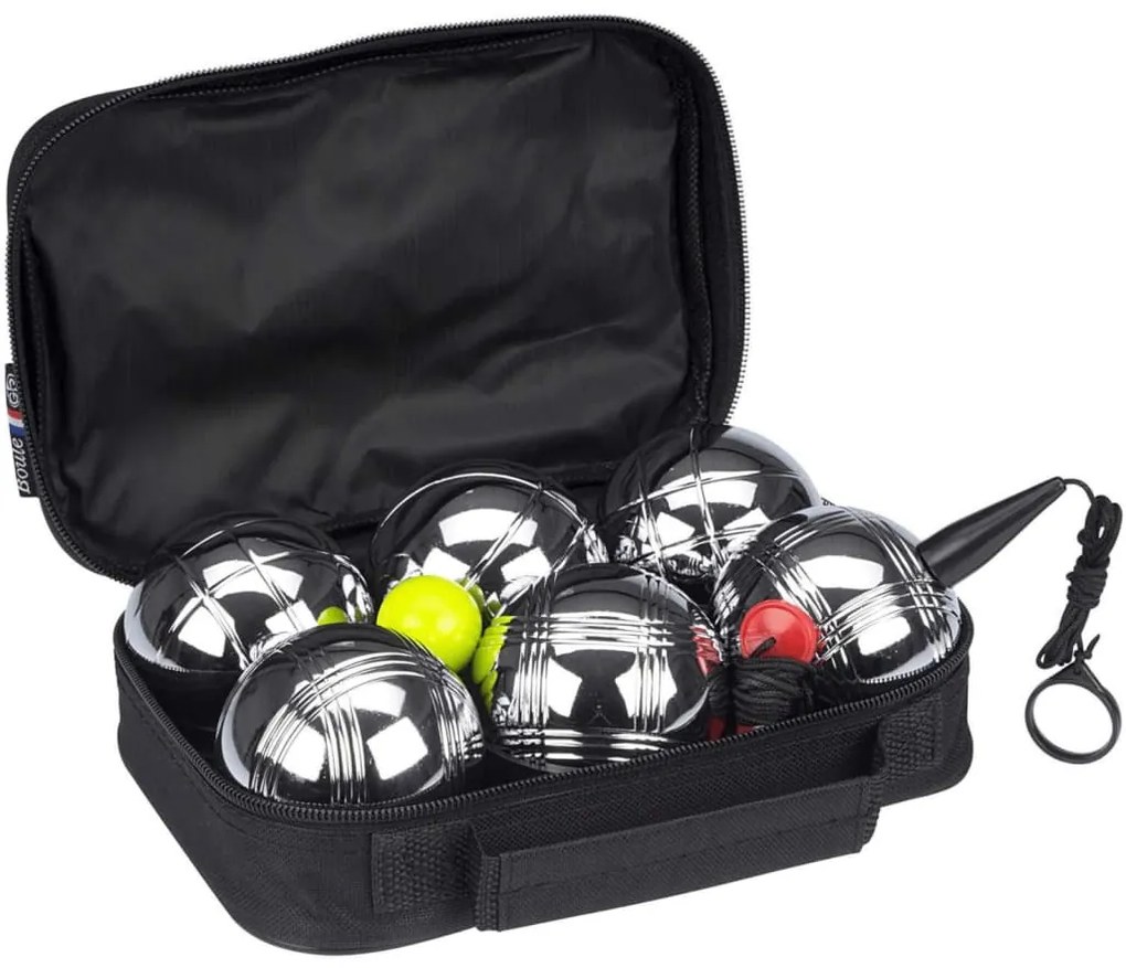 Get & Go Σετ Jeu De Boules VI με 6 Μπάλες Ασημί 52JV-CHR-Uni