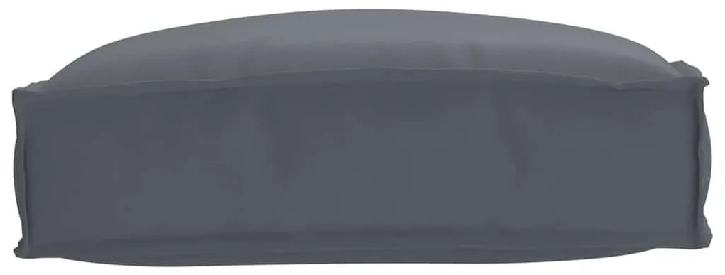 vidaXL Μαξιλάρι παλέτας για κάθισμα Ανθρακί 50 x 50 x 12 cm
