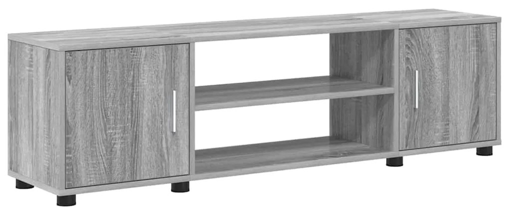 vidaXL Σετ 4 τεμαχίων για ντουλάπα τηλεόρασης 4 pcs Γκρι sonoma