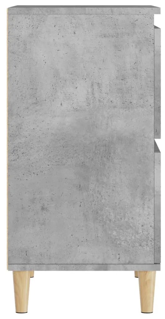 vidaXL Ντουλάπι Γκρι Σκυροδέματος 60x35x70 εκ. Επεξεργασμένο Ξύλο
