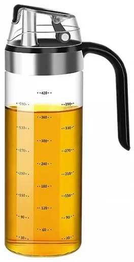 Δοχείο λαδιού με ροή γυάλινο 450ml YH-033