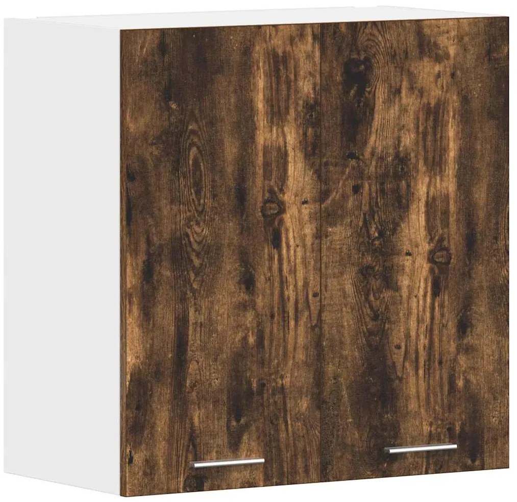 vidaXL Κρεμαστό Ντουλάπι Lyon Καπνιστή Δρυς 60x31x60εκ.