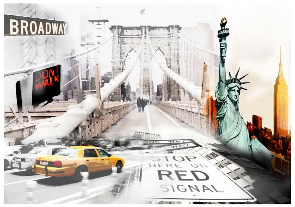 Φωτοταπετσαρία - New York streets 250x175