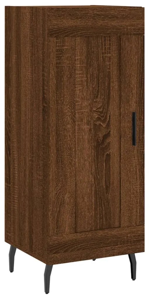 vidaXL Ντουλάπι Καφέ Δρυς 34,5 x 34 x 90 εκ. Επεξεργασμένο Ξύλο