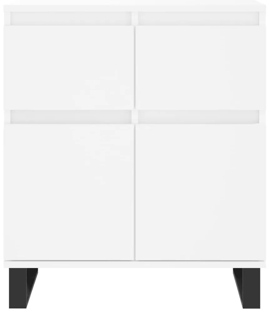 vidaXL Συρταριέρα Λευκή 60 x 35 x 70 εκ. από Επεξεργασμένο Ξύλο