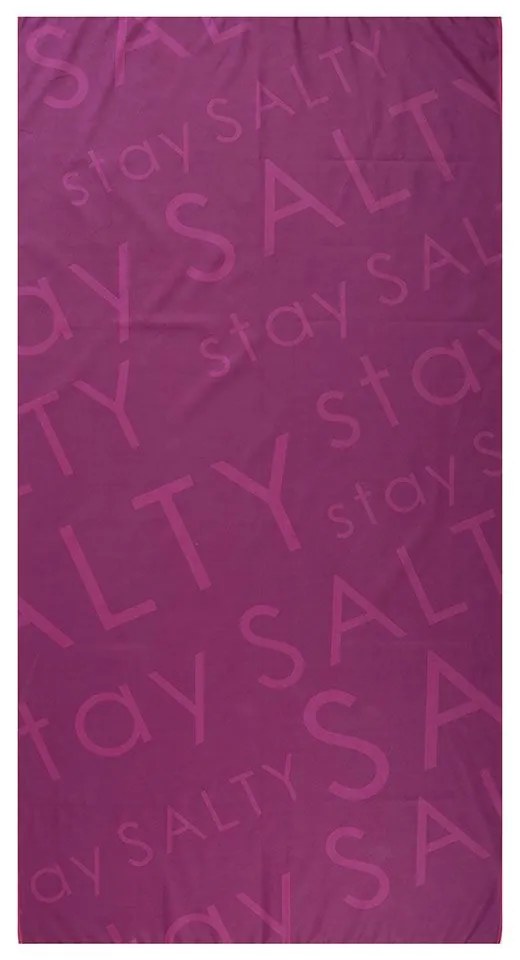 Πετσέτα Θαλάσσης Παιδική Stay Salty Fuchsia Nef-Nef Θαλάσσης 75x150cm Microfiber