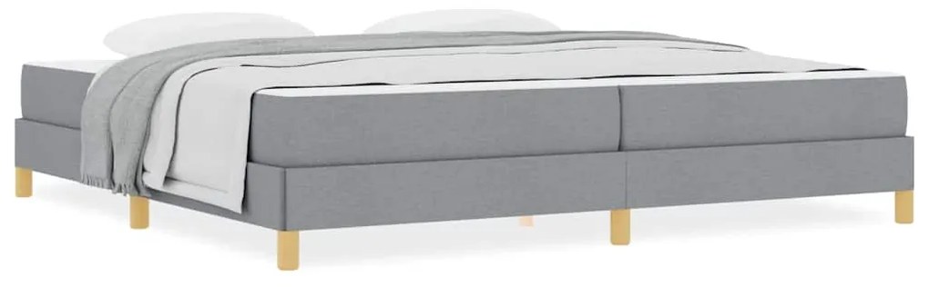 vidaXL Κρεβάτι με ελατήρια Ταμπά, Καφέ 200 x 200 cm