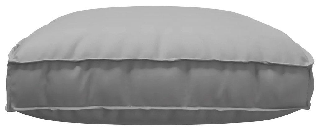 vidaXL Μαξιλάρι Παλέτας για Καθίσμα Γκρι 120x80x12 εκ. Πολυεστέρα
