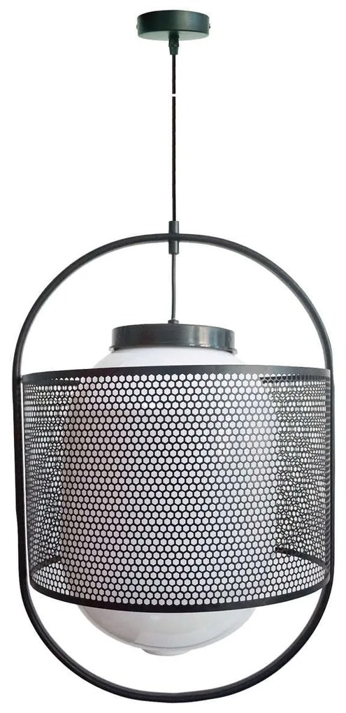 Φωτιστικό Οροφής Black VK/03160/PE/B VKLed Glass