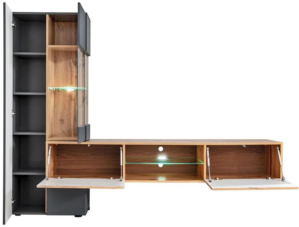 Swap XIX Σύνθεση Καφέ δρυς 280x180x40