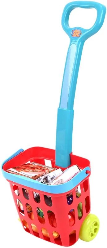 Playgo Καρότσι-Rolling Shopping Basket 17 Τμχ 3246