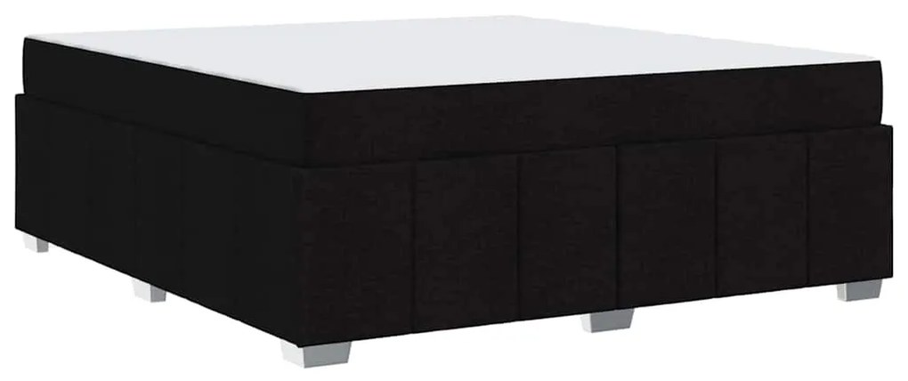 vidaXL Σκελετός Κρεβατιού Μαύρο 180 x 200 cm ύφασμα